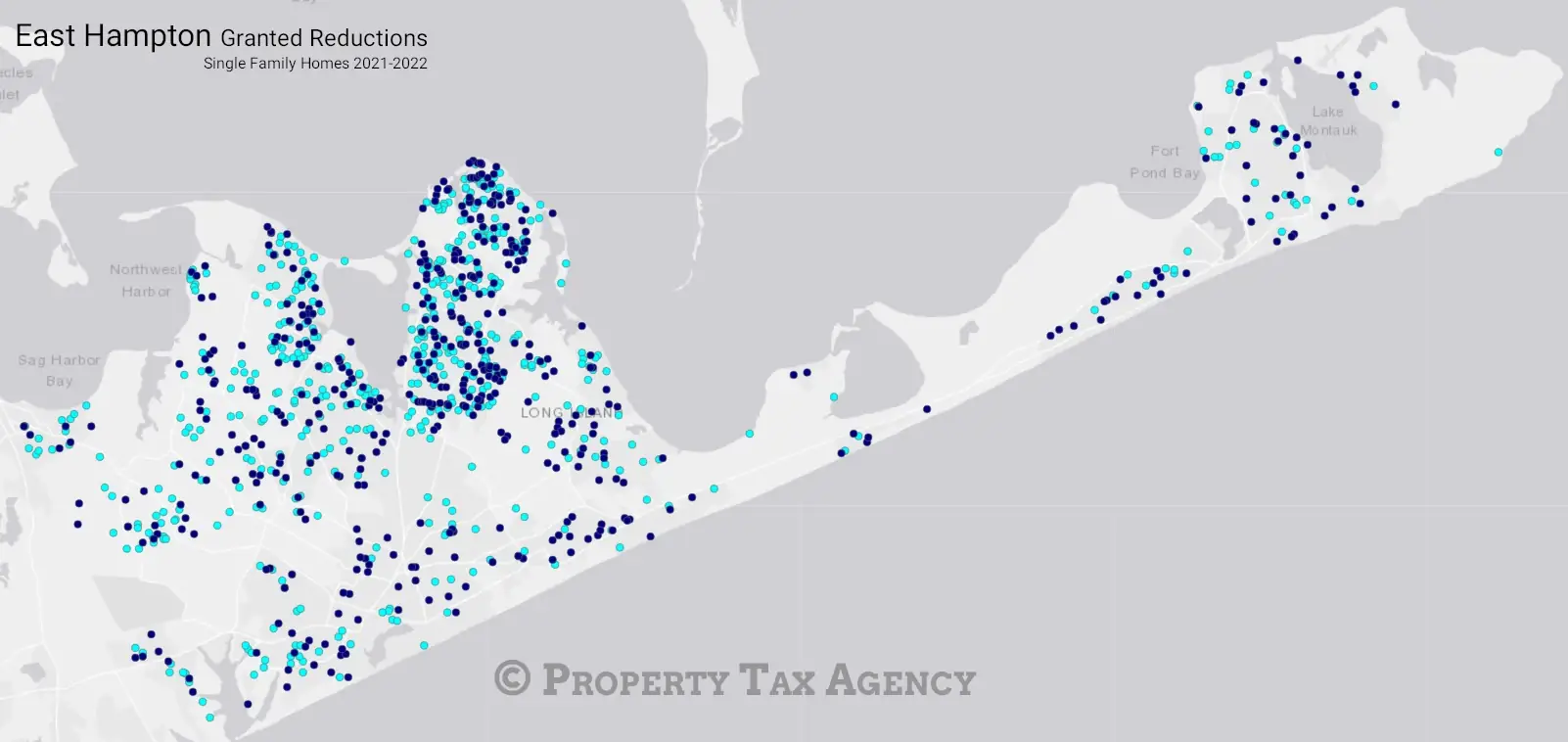 East Hampton Town Granted Reductions 2021-2022