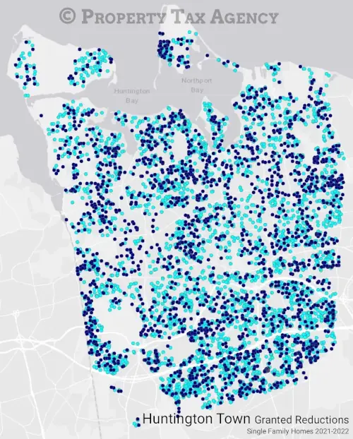 Huntington Town Granted Reductions 2021-2022